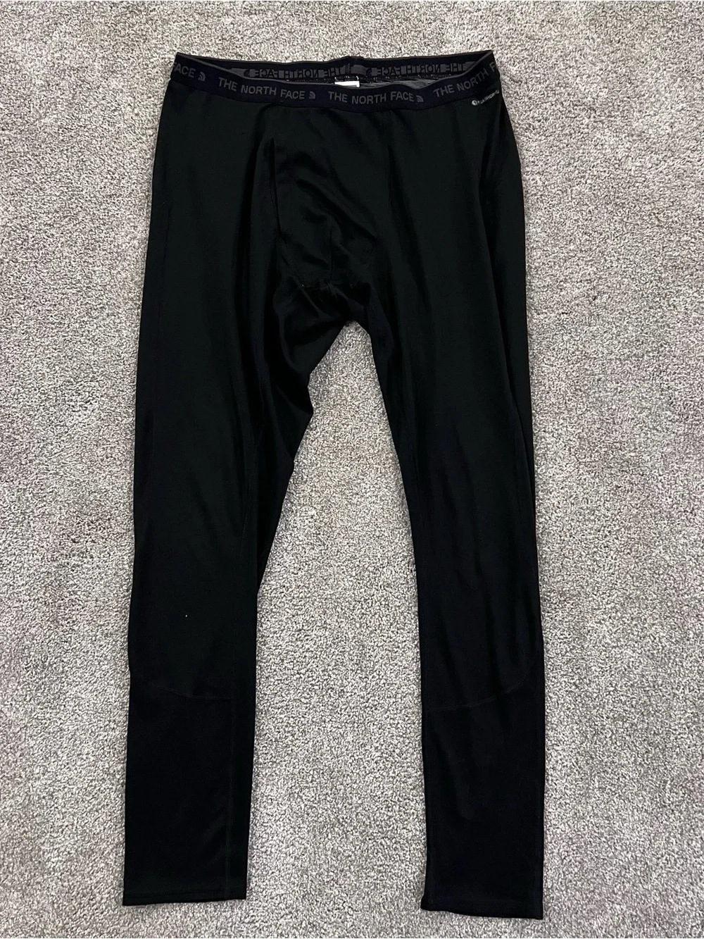 The North Face BaseLayer Pants Men’s Size Large Black Lightweight Quick Dry Snow